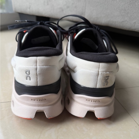 ON RUNNING Cloud Cloudstratus 3 White Sand Sneakers SZ 7.5 - Picture 8 of 12